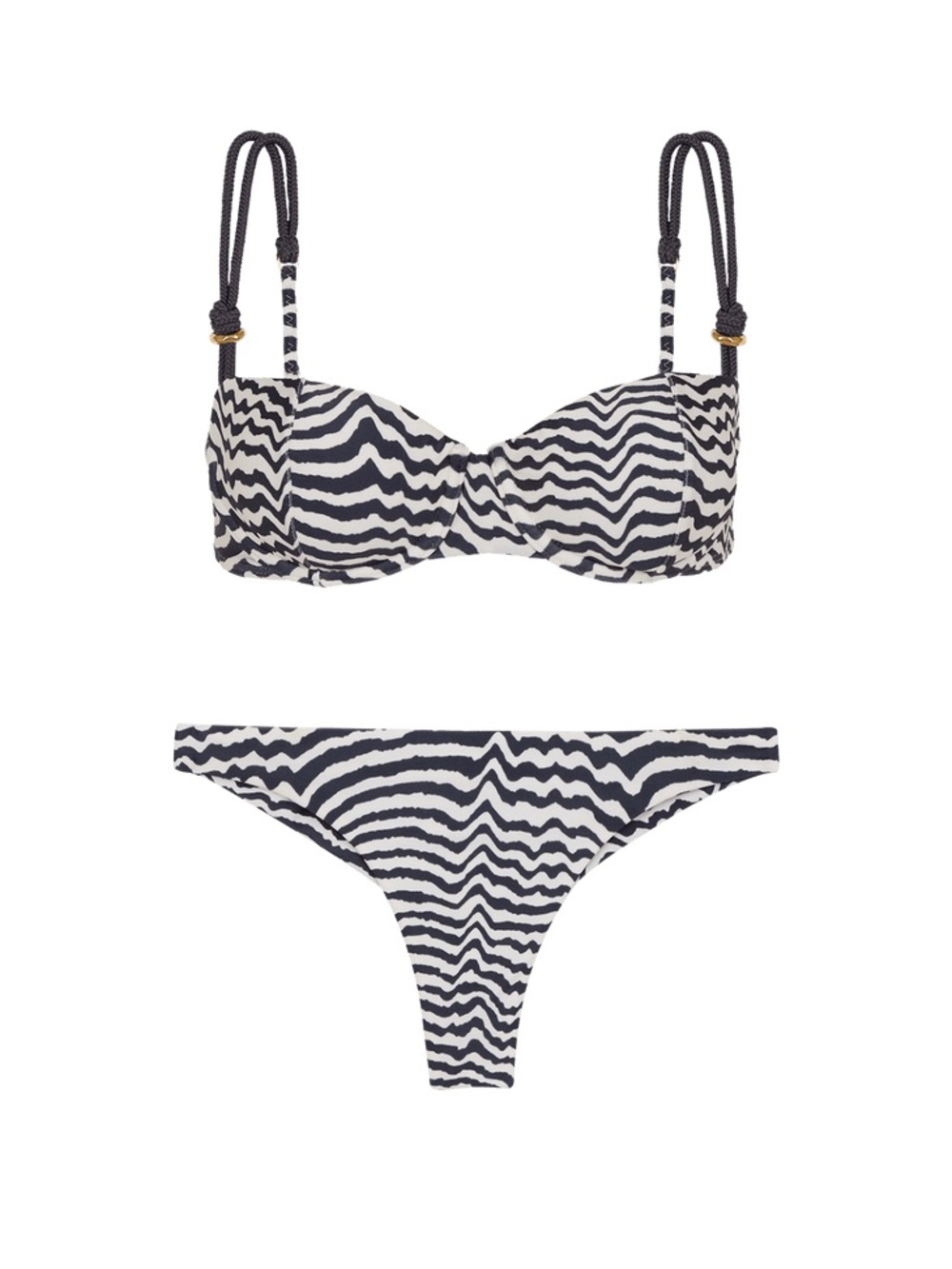 Vix Zebra Print Bikini Size Small - Picture 11 of 11